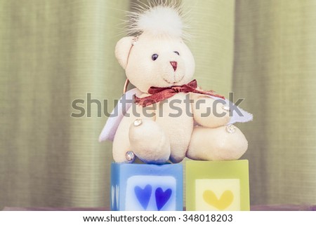 love and bear and teddy and valentines and cute
