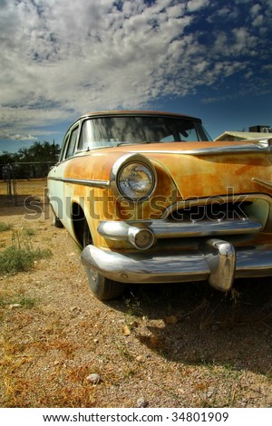 Rustic Car Royalty-Free Stock Photo #34801909
