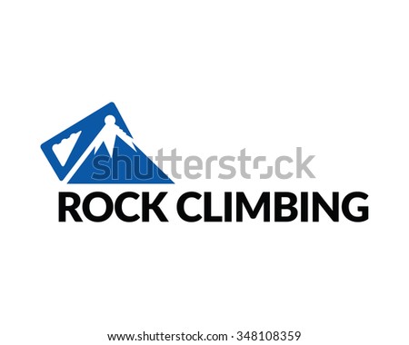 Mountaineering icon.