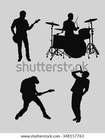 Music band outlines