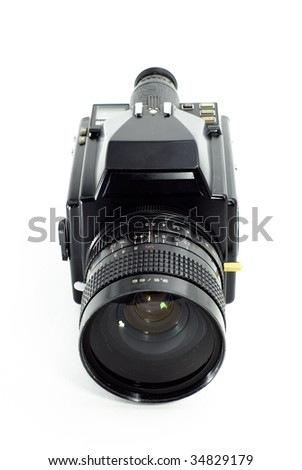 It is old classic 645 medium format camera.