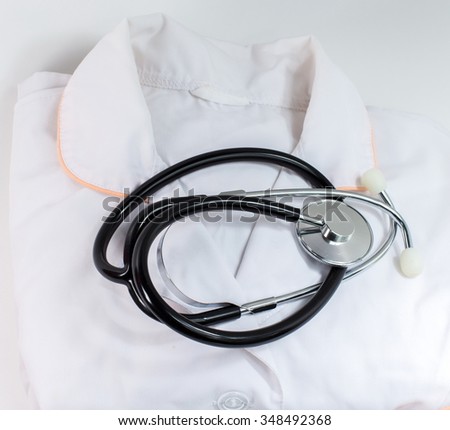 Stethoscope, Medical gown