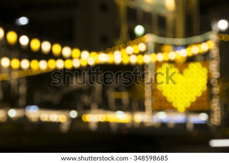 Celebration background. Festival abstract background with bokeh defocused lights