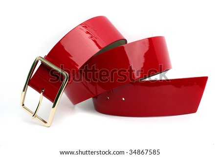 red belt Royalty-Free Stock Photo #34867585