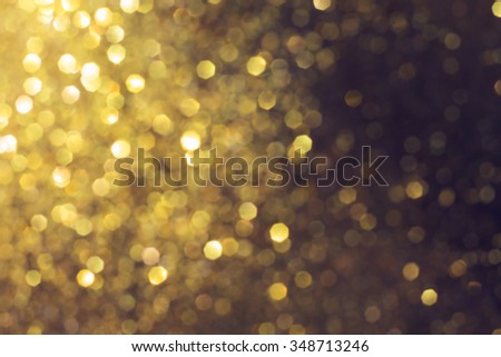 bokeh gold background, abstract golden light, happy new year celebration background