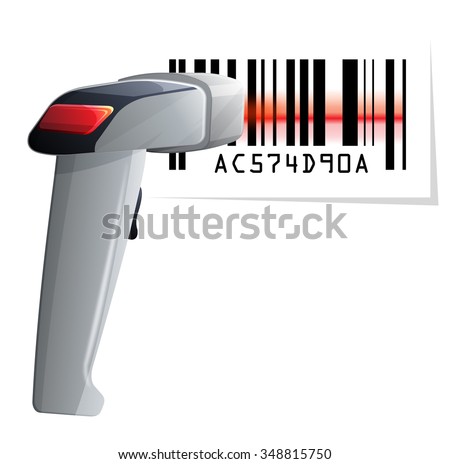 Barcode Scanner - Illustration