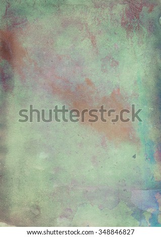 Designed grunge paper texture, color background with space for text or image