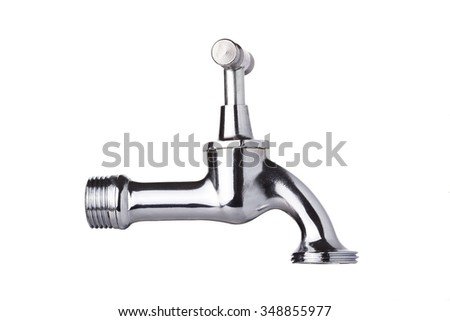 Tap isolated on white background