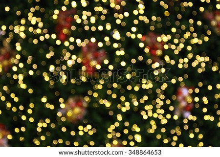 abstract blurred bokeh background,Light from LED light
