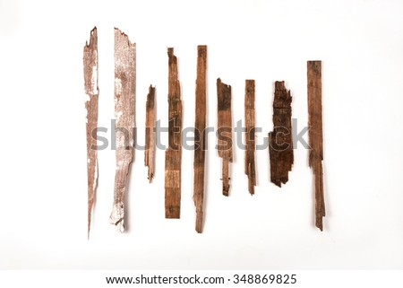 wooden splinter Royalty-Free Stock Photo #348869825