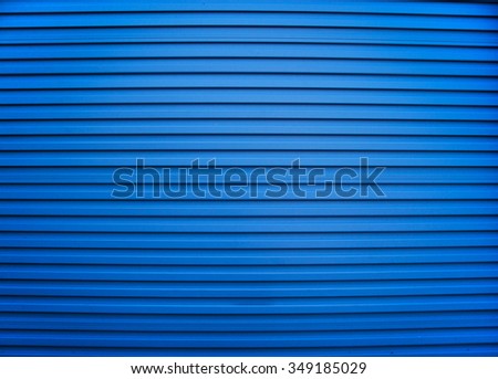 Blue color matel sheet or Blue color roof backgrounds Royalty-Free Stock Photo #349185029