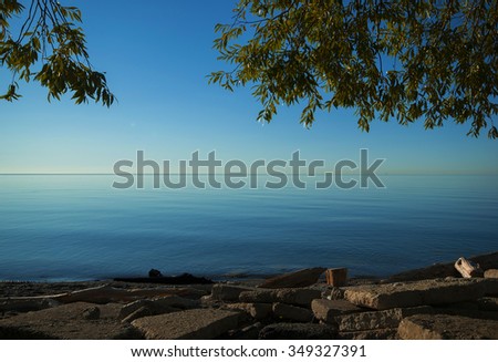 Lake Ontario Royalty-Free Stock Photo #349327391
