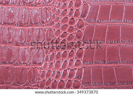 Red alligator patterned background
