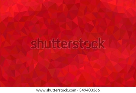 Abstract Red Geometric Background.