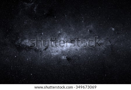 Beautiful night sky. Elements of this image furnished by NASA Royalty-Free Stock Photo #349673069
