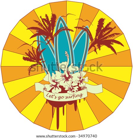 Vector Surf Emblem
