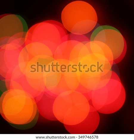 colorful circular bokeh background