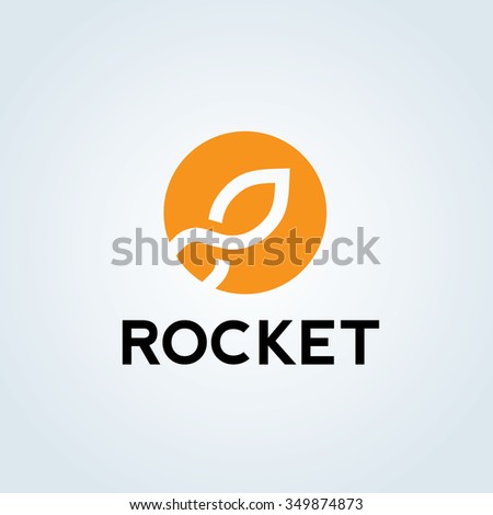 Rocket Vector Logo Template