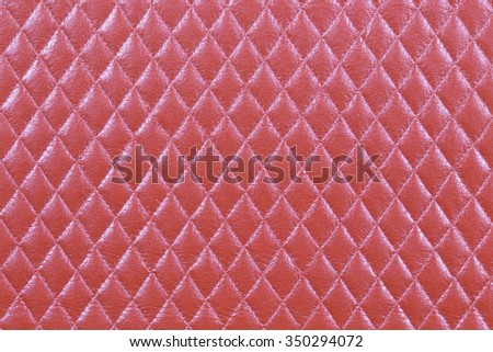 leather, Red background
