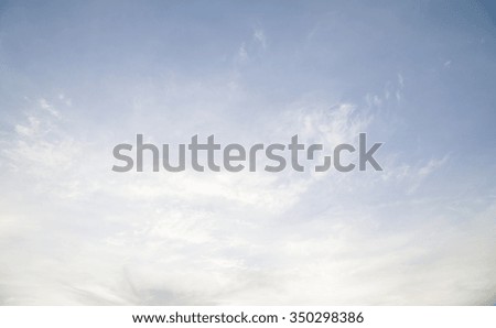 Sky and cloud ,Good weather day background