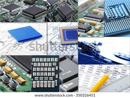 Modern information technologies collage