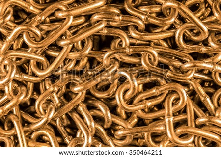 Abstract background rusty chain