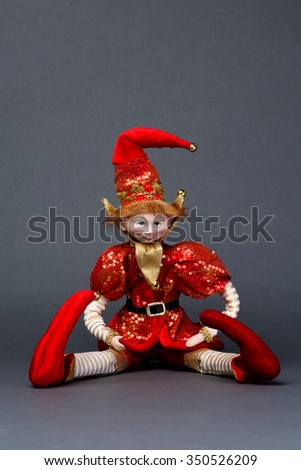 Jester venetian toy clown