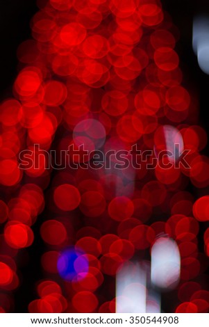 Blurred image of festive lights that can be used as background