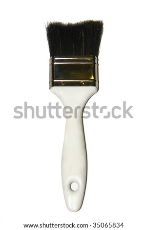 paintbrush isolated on white background
