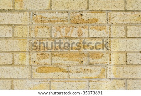 Aged Brick Wall Background