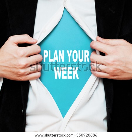 Plan Your Week !