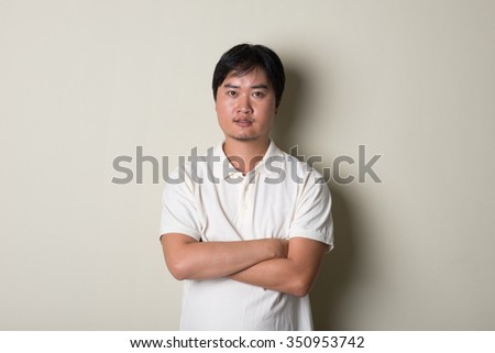 asian male in casual