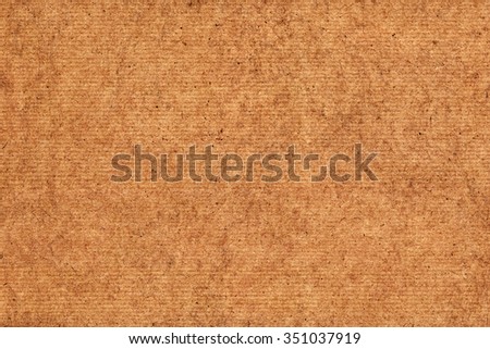 Recycle Stripe Brown Paper, Coarse Grain, Grunge Texture Sample.