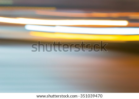 Bokeh car lights background