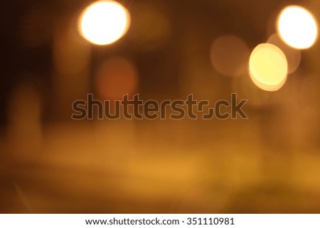 Bokeh lights abstract background