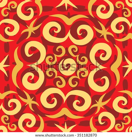 Orient arabesque seamless pattern