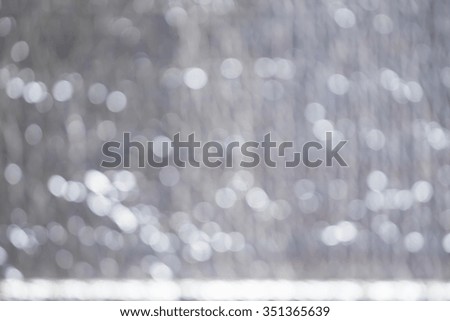 abstract background blue bokeh circles for Christmas background