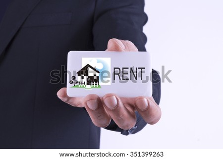 businessman and real estate
