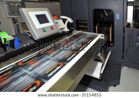 Digital press printing is the reproduction of digital images on a physical surface. It is generally used for short print runs, and for the customization of print media.