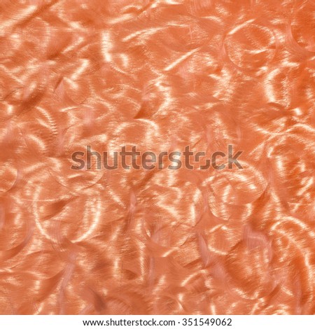 Abstract milled finish copper sheet surface texture