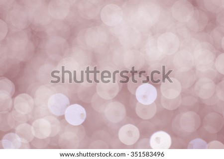 Picture of bokeh illustration with big glowing round light spots on copy space background