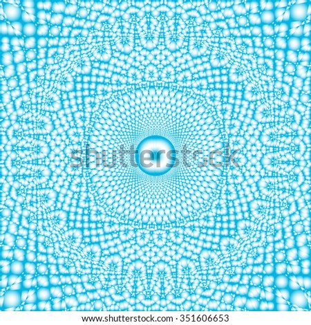 Abstract Mandala Background. Vector Illustration.