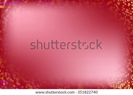 red Bokeh Gradient Background 