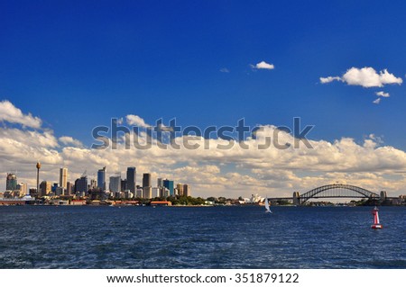 Stunning View from Sydney Harbor