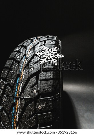 New shiny  winter tires