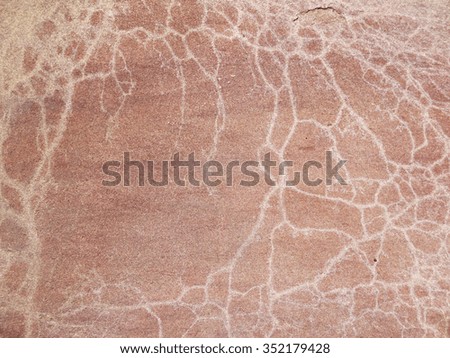 Colorful pink sandstone banded background