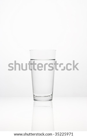 STILL LIFE-a glass of water