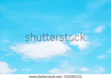 Azure sky, turquoise background                               