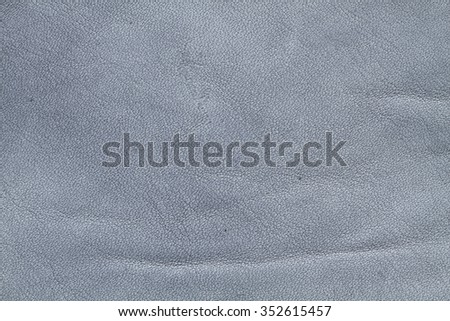 Pattern on the cow leather through bleaching