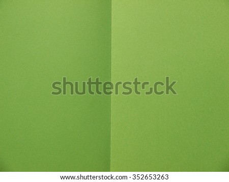 green paper background